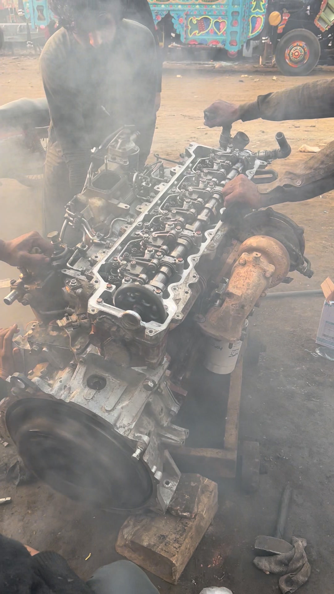 Old diesel engine starting #fyp #dieselpower #oldengine #dieselengine # ...