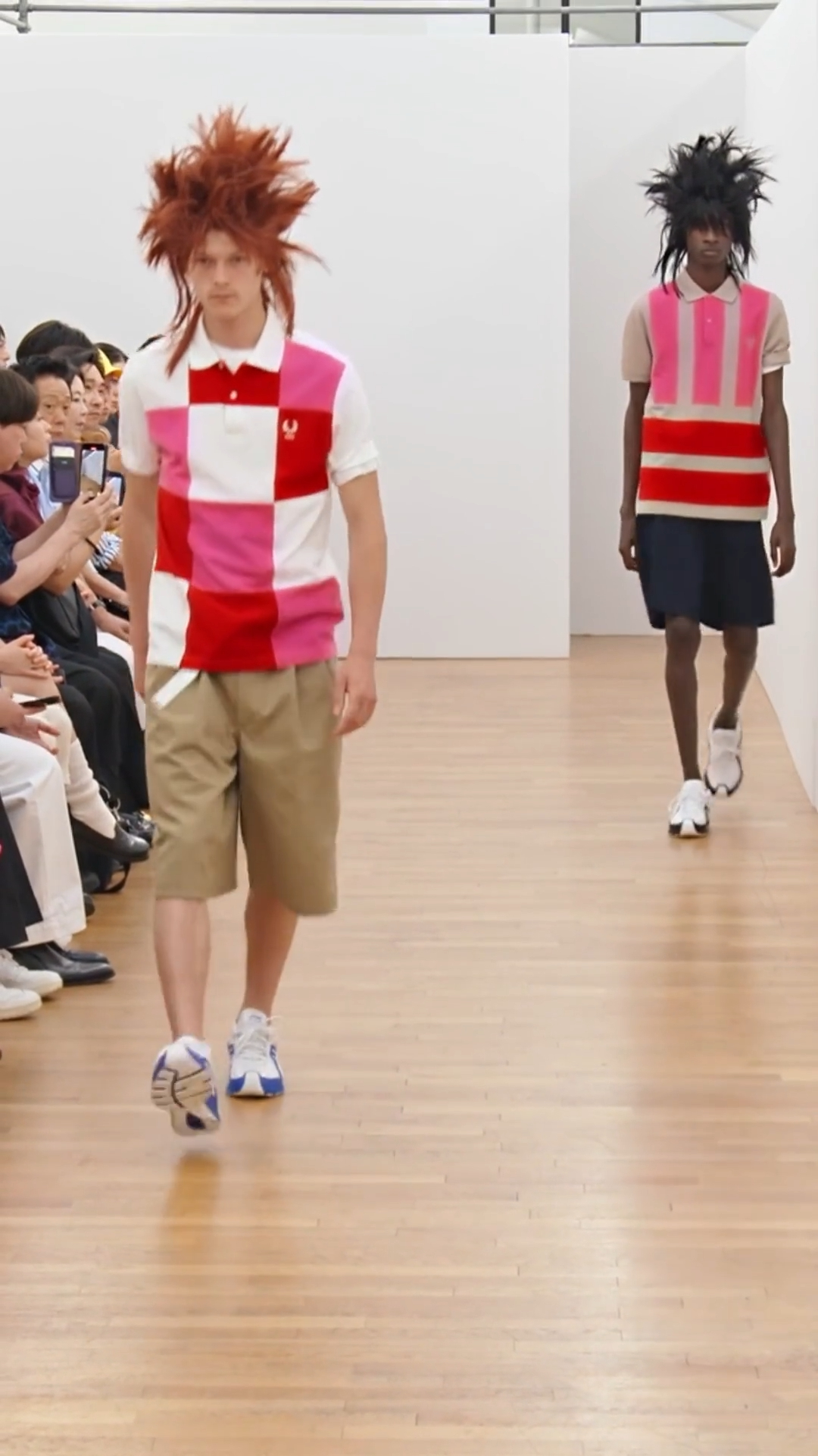 Simple shapes, solid colours: the Fred Perry Shirt, reconfigured