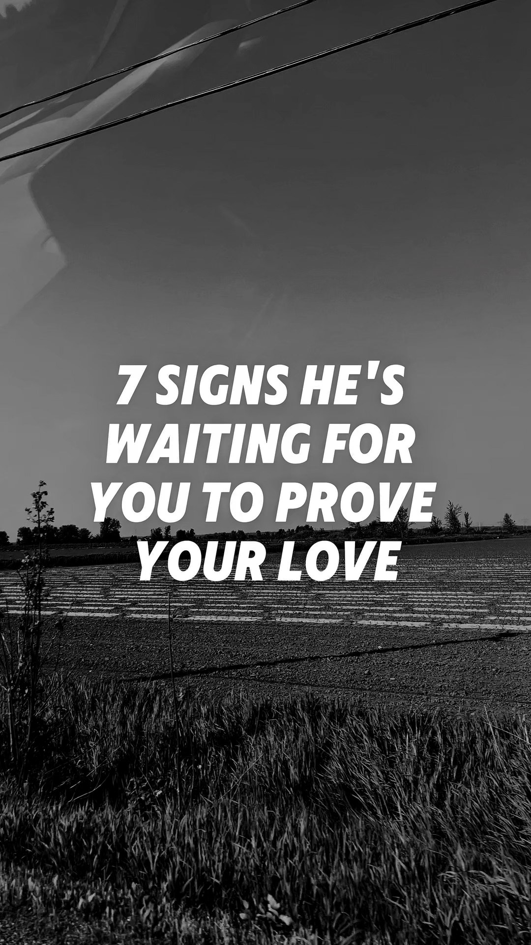 7 Signs He's Waiting for You to Prove Your ️ #relationship # ...