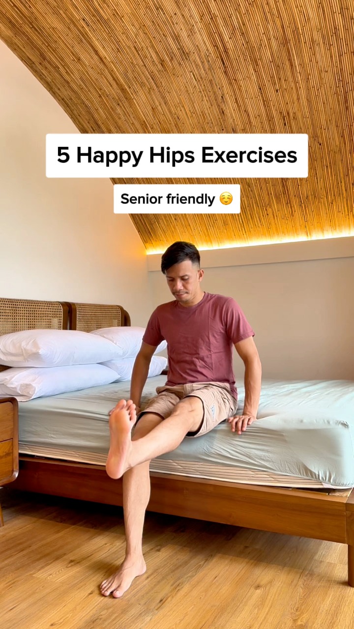 Happy hips, happy life! 🕺 This gentle mobility routine is perfect for ...