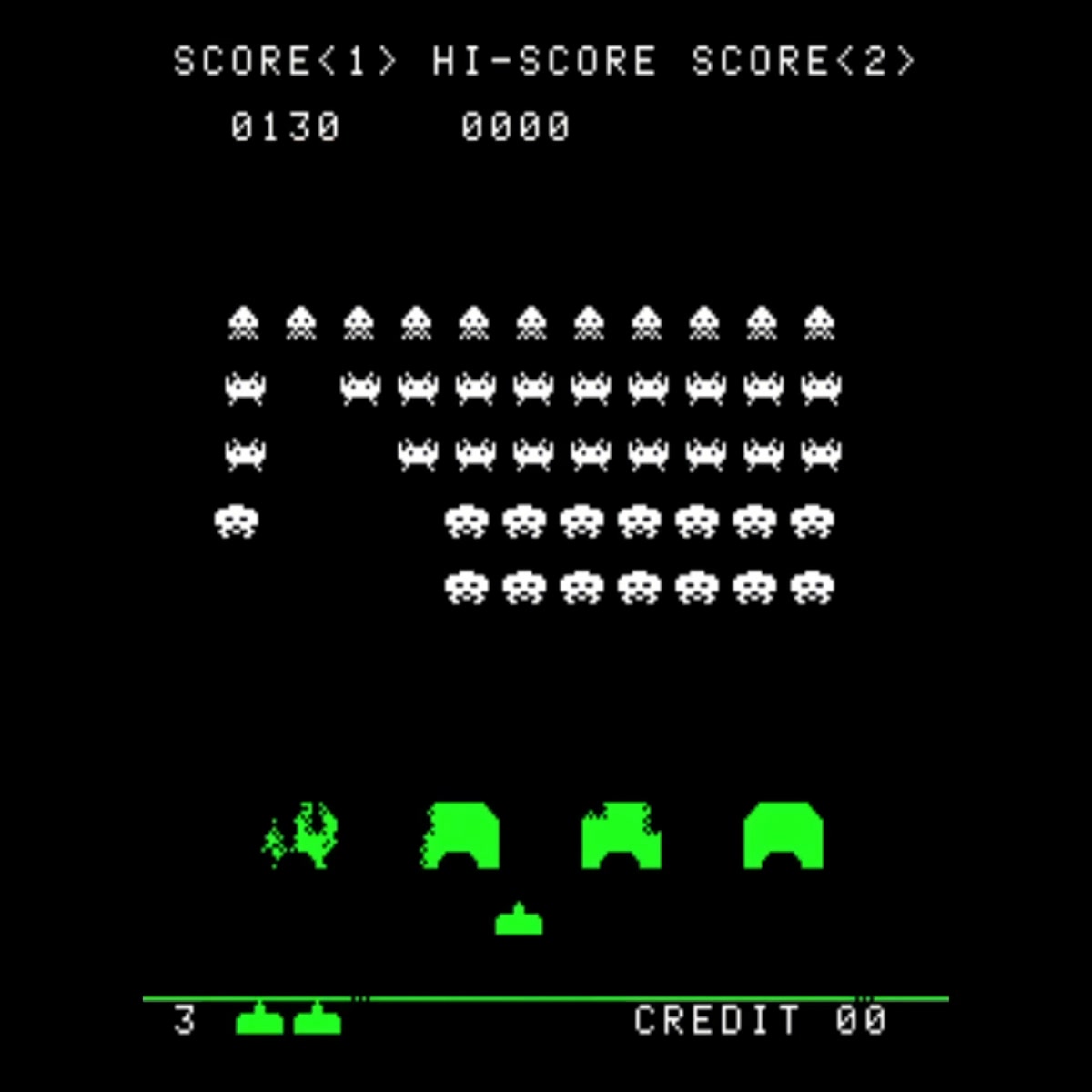 Space Invaders 1978 by Midway / Taito