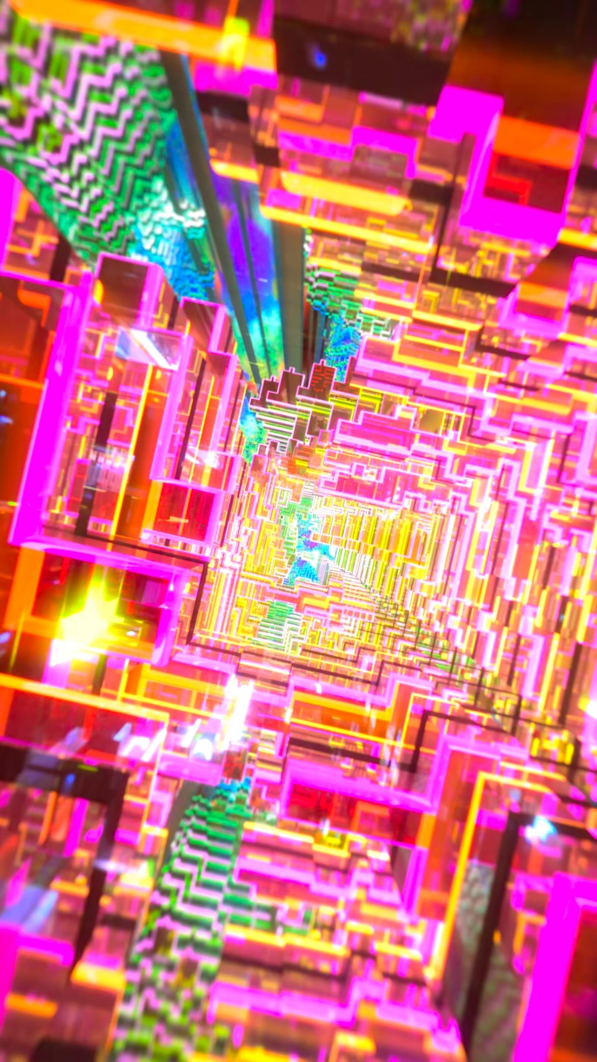 [UltraVivid HDR] TRYING TO PLAY TETRIS IN HYPERSPACE WHILE ALL THE ...