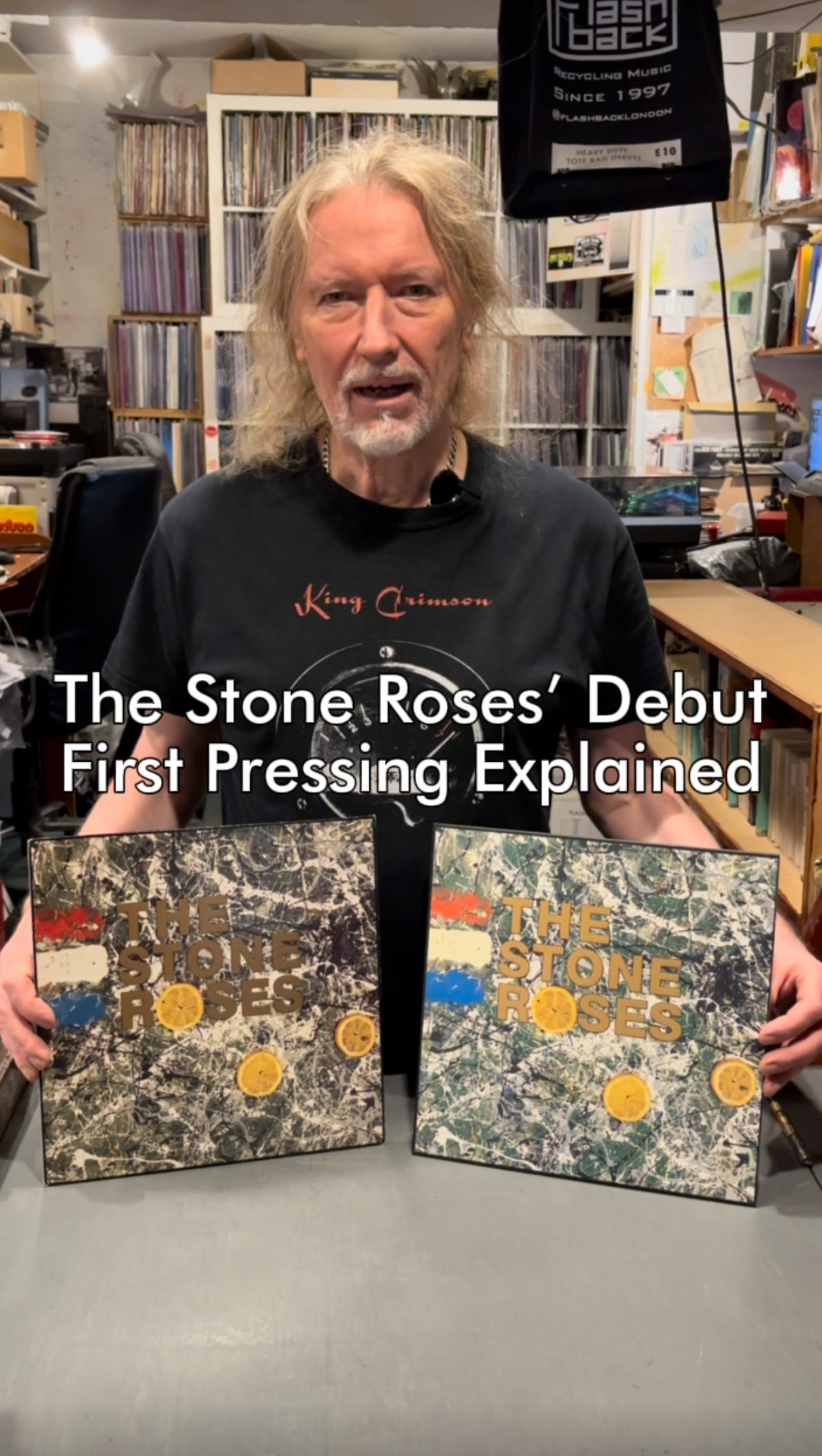 The Stone Roses’ Debut First Pressing Explained #thestoneroses #indie # ...