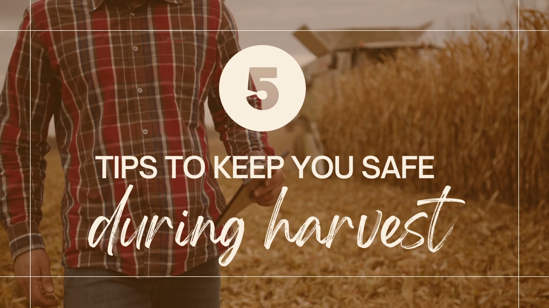 September 21-27 is National Farm Safety and Health Week. Here are 5 ...