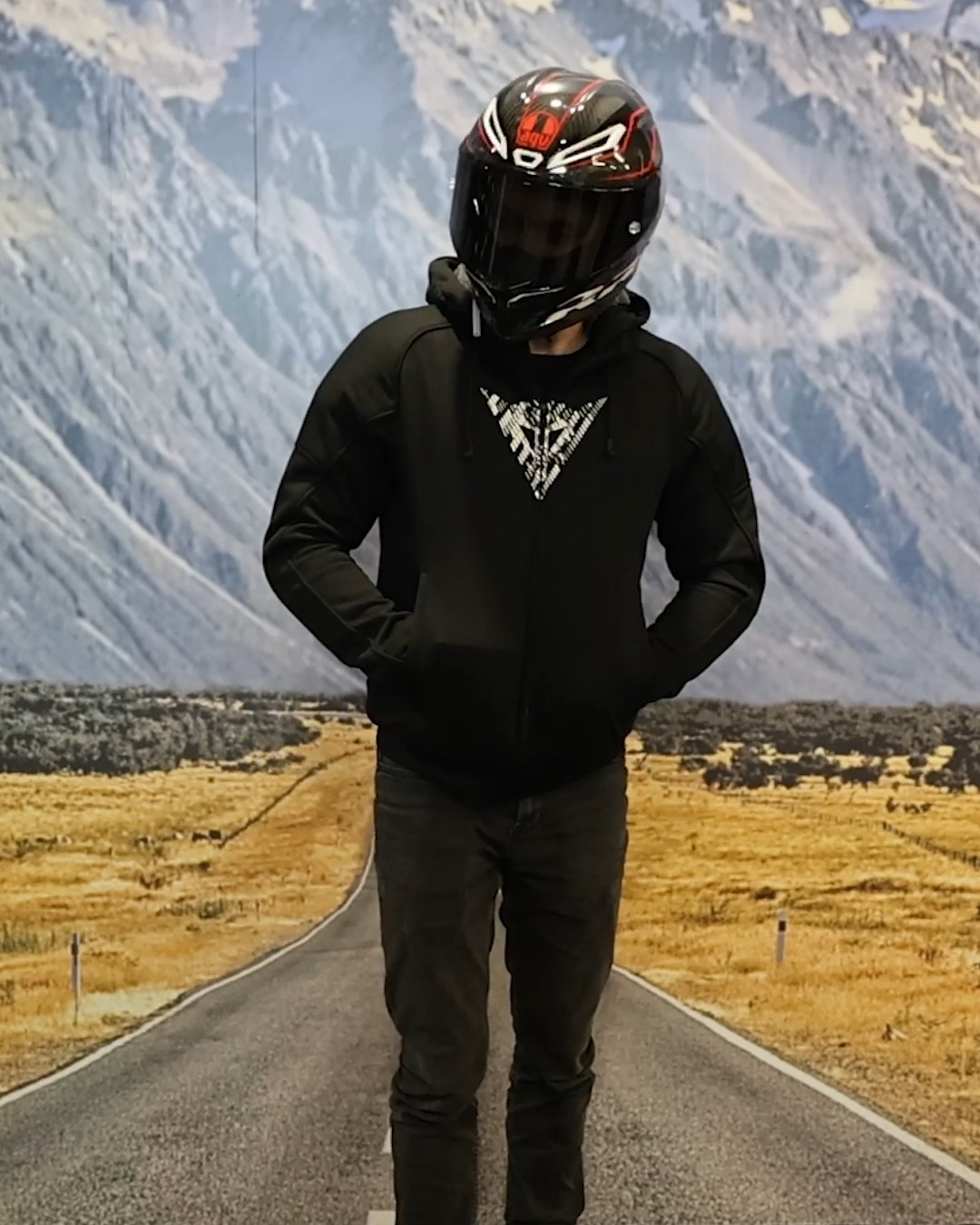 Introducing the Dainese Bovisa Motorcycle Hoodie Fullzip and the