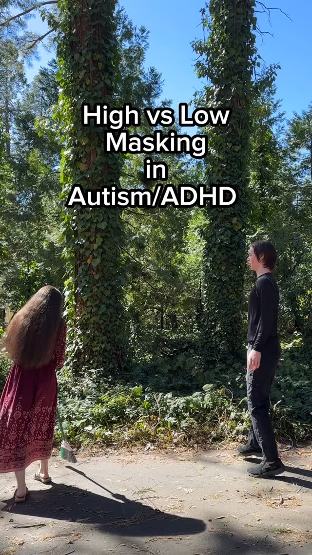 @toren.wolf here: Masking is camouflaging natural behaviors to conform ...