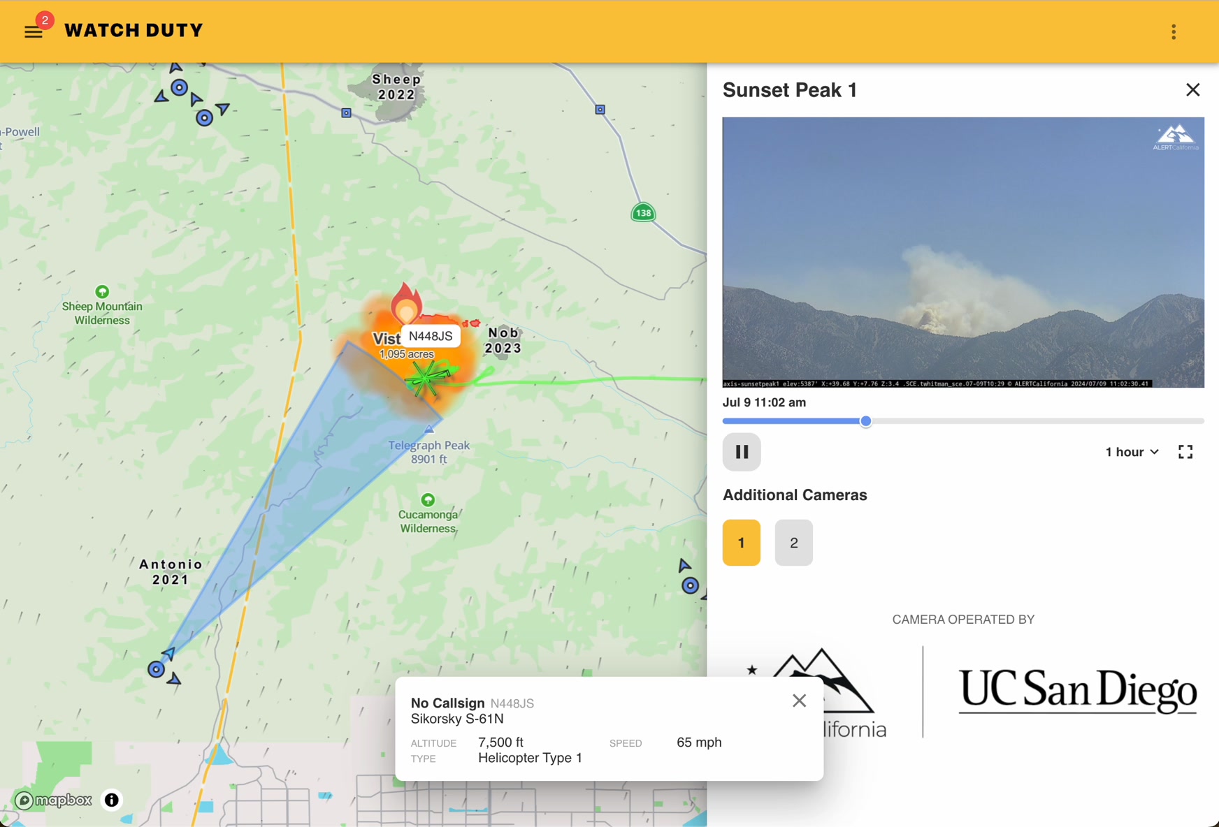 Real-time wildfire cameras from ALERTWest and ALERTCalifornia are now ...