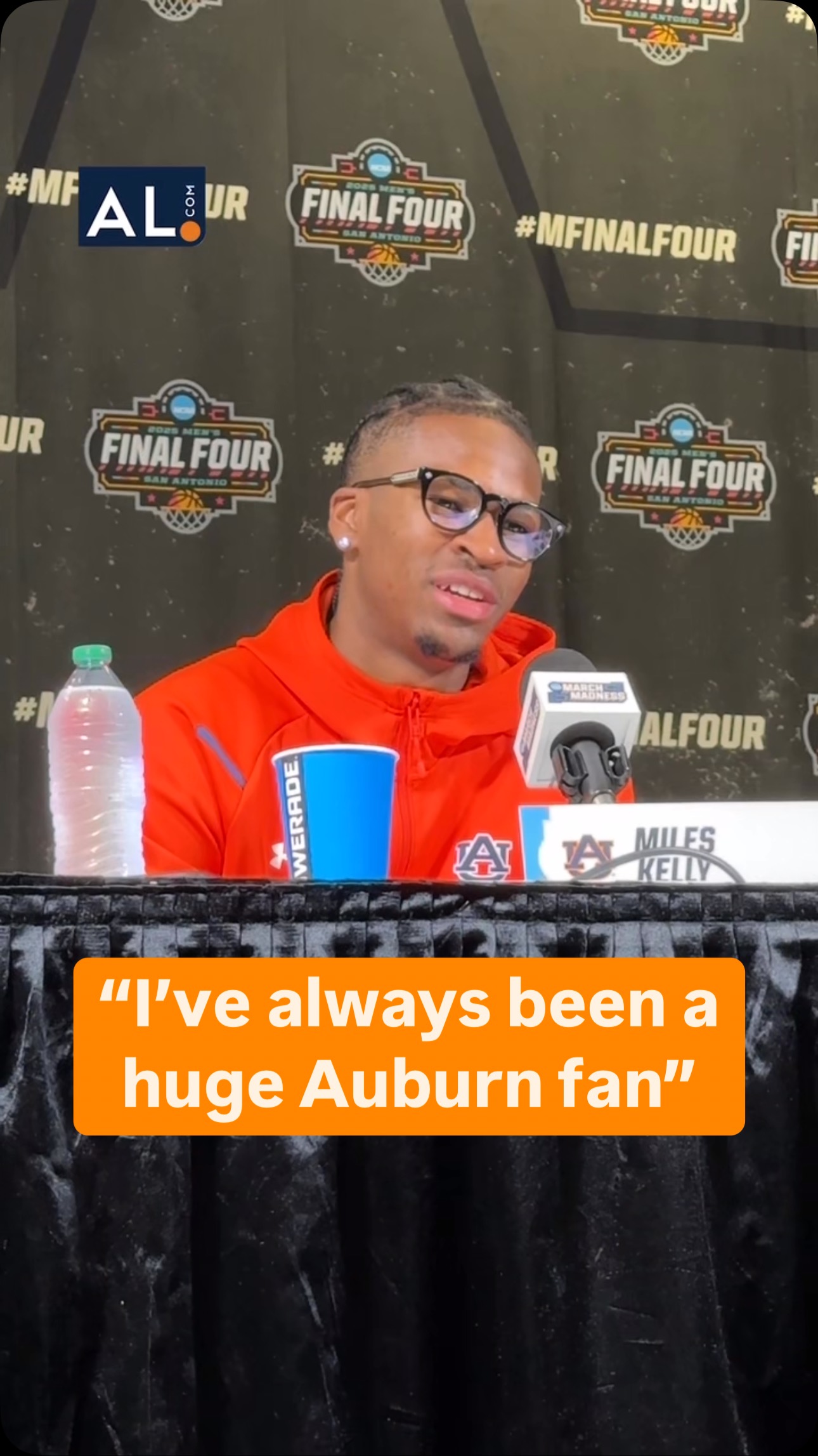 Miles Kelly says his family was already fans of Auburn before he ...