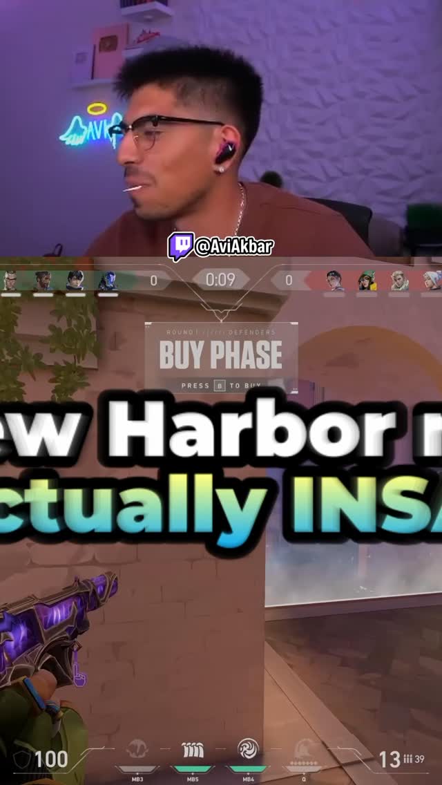 The New Harbor Rework Is INSANE 👀 #valorant #valorantclips | Avi Akbar ...