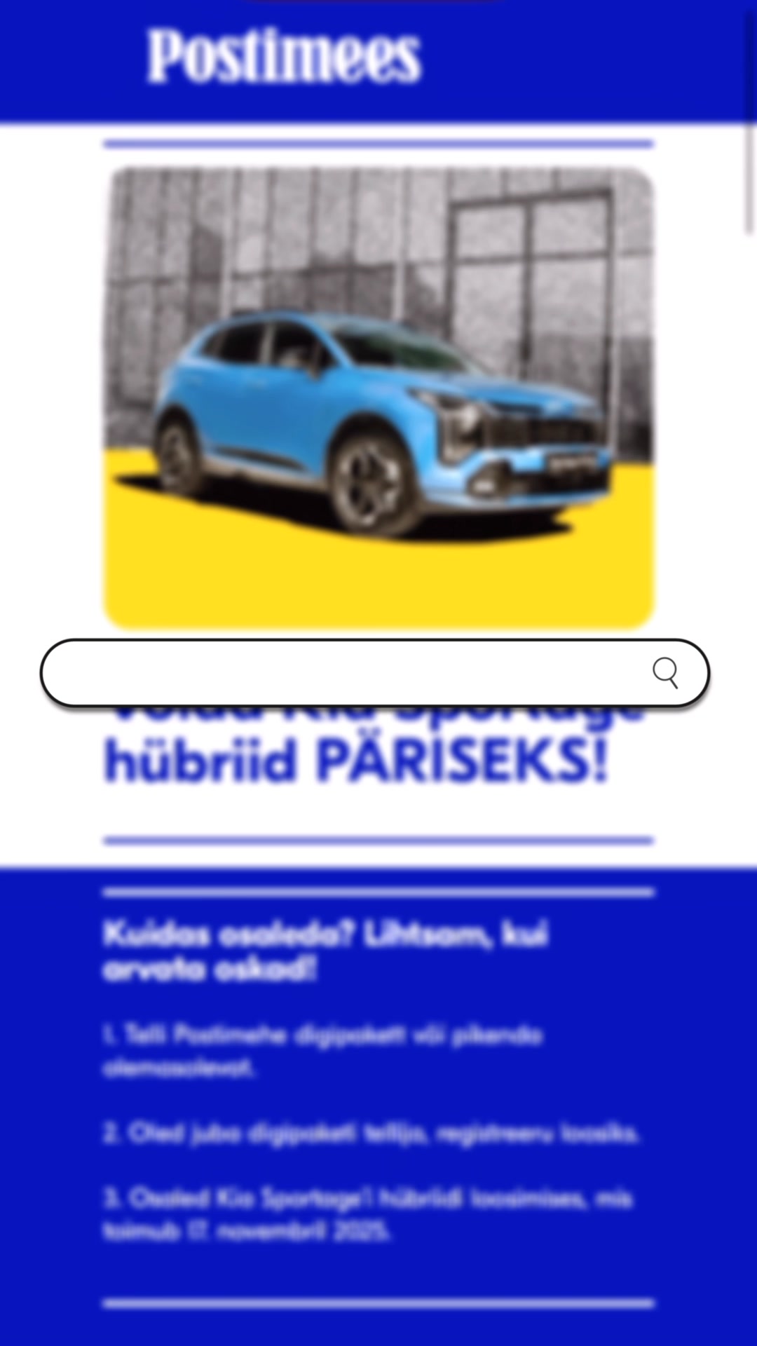 Teeme lähemalt tutvust Kia Sportage hübriidiga – mugava ja ...