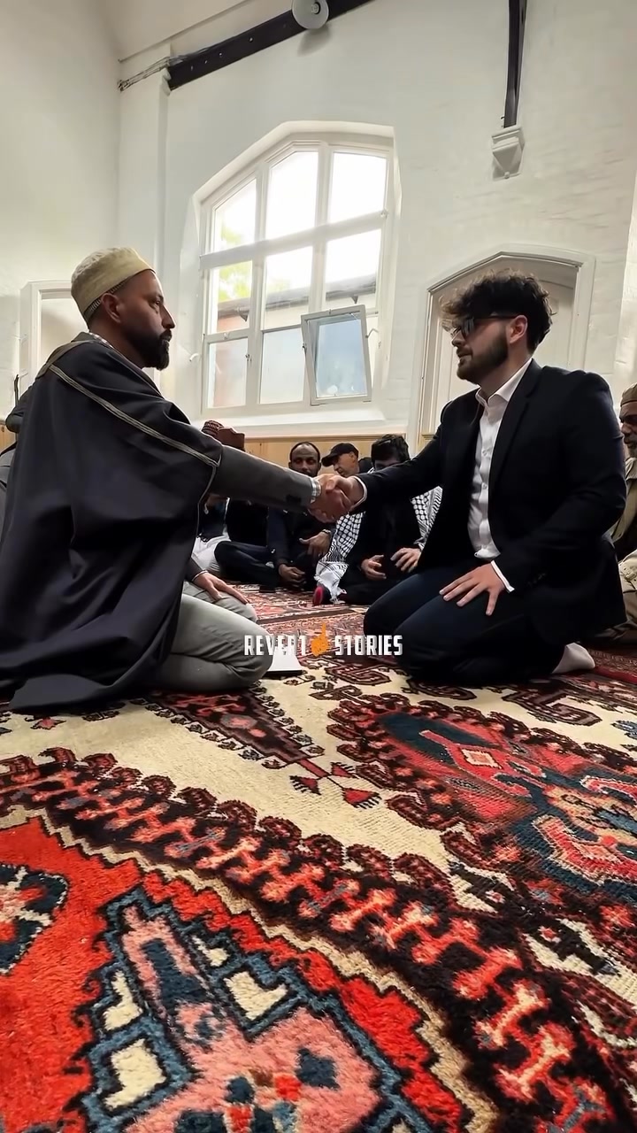 We welcome our dear brother Bashir to our community, to the religion of ...
