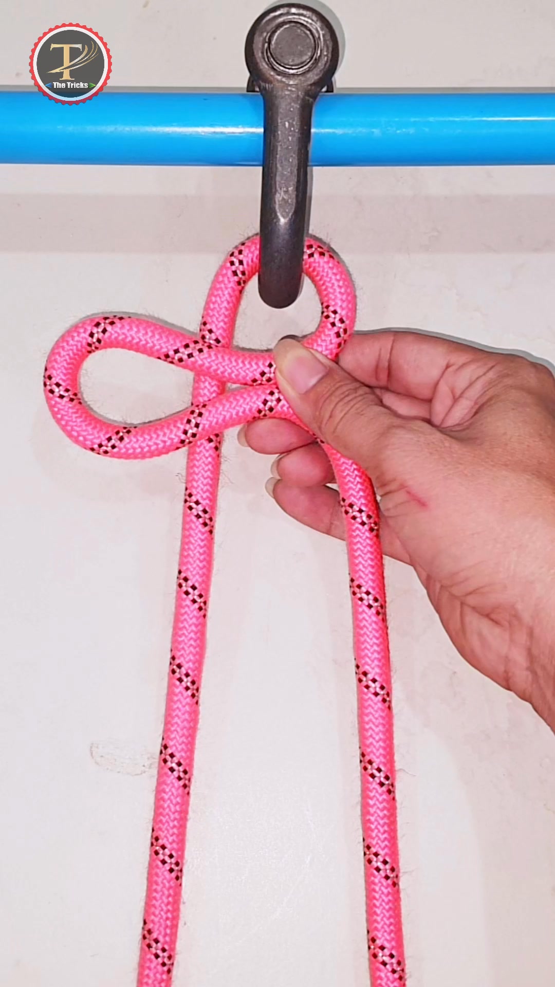 Easy Rope Knot 💡 Step by step method #diy #reelsfb #reelsviral #knots # ...