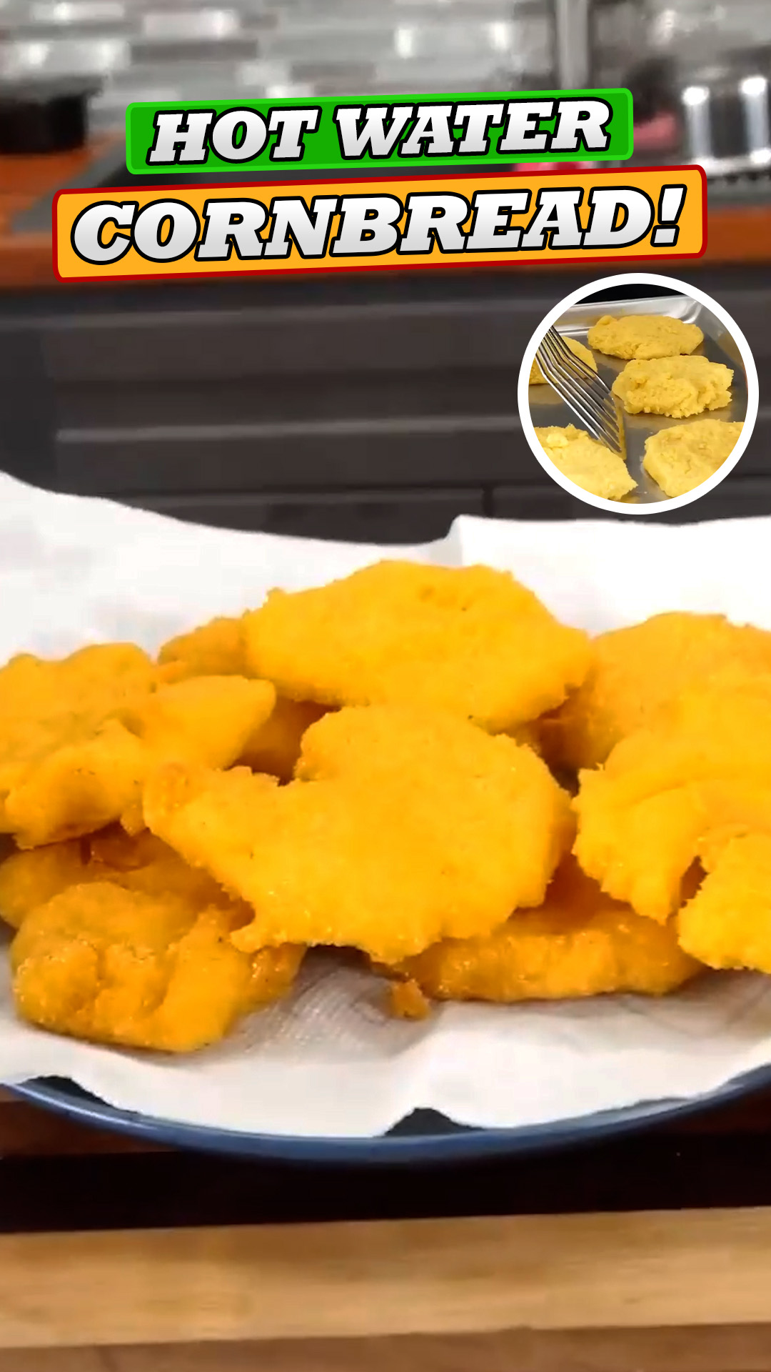 How To Make A Hot Water Cornbread! #food #cooking #delicious | Smokin ...