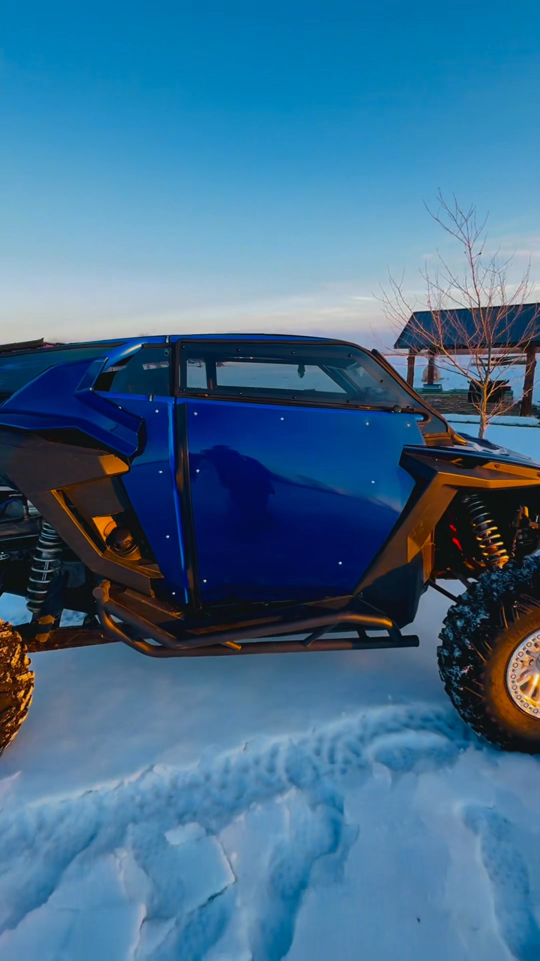 Really cool rzr pro xp that came in with a custom cage ! And they ...