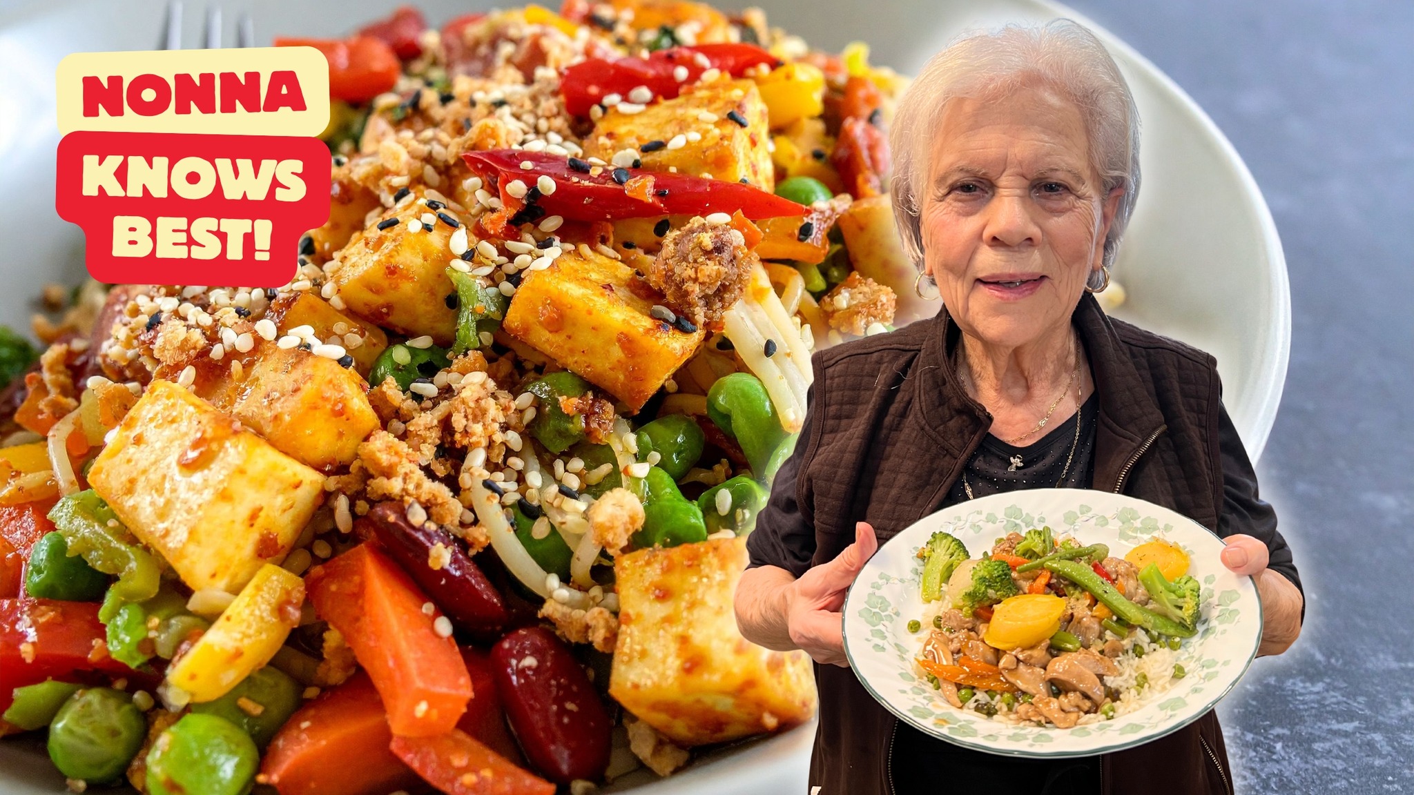 Italian Grandma Cooks Her Famous Stir-Fry #cooking #recipe #homemade # ...