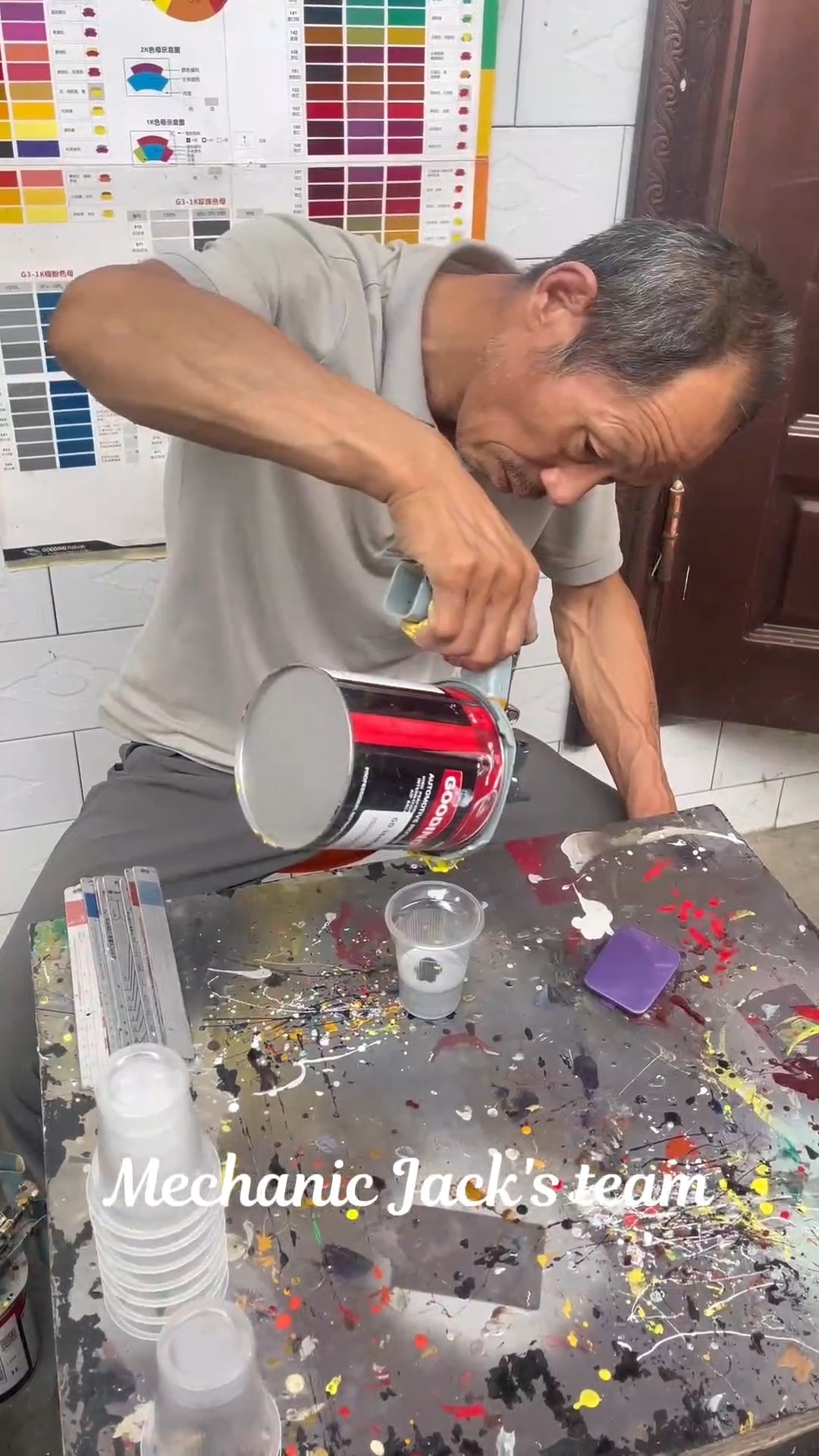 Color Grading Demonstration #mechanic #mechanicjack #colorgrading # ...