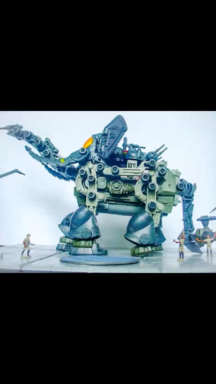 Giant ZRK Zoids 1983 diplodocus toy by Tomy