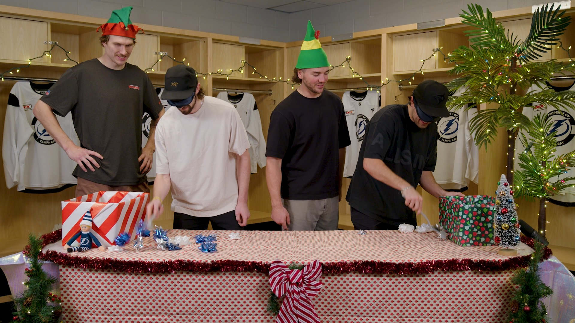 No shortage of holiday content 😊 | Tampa Bay Lightning | Facebook