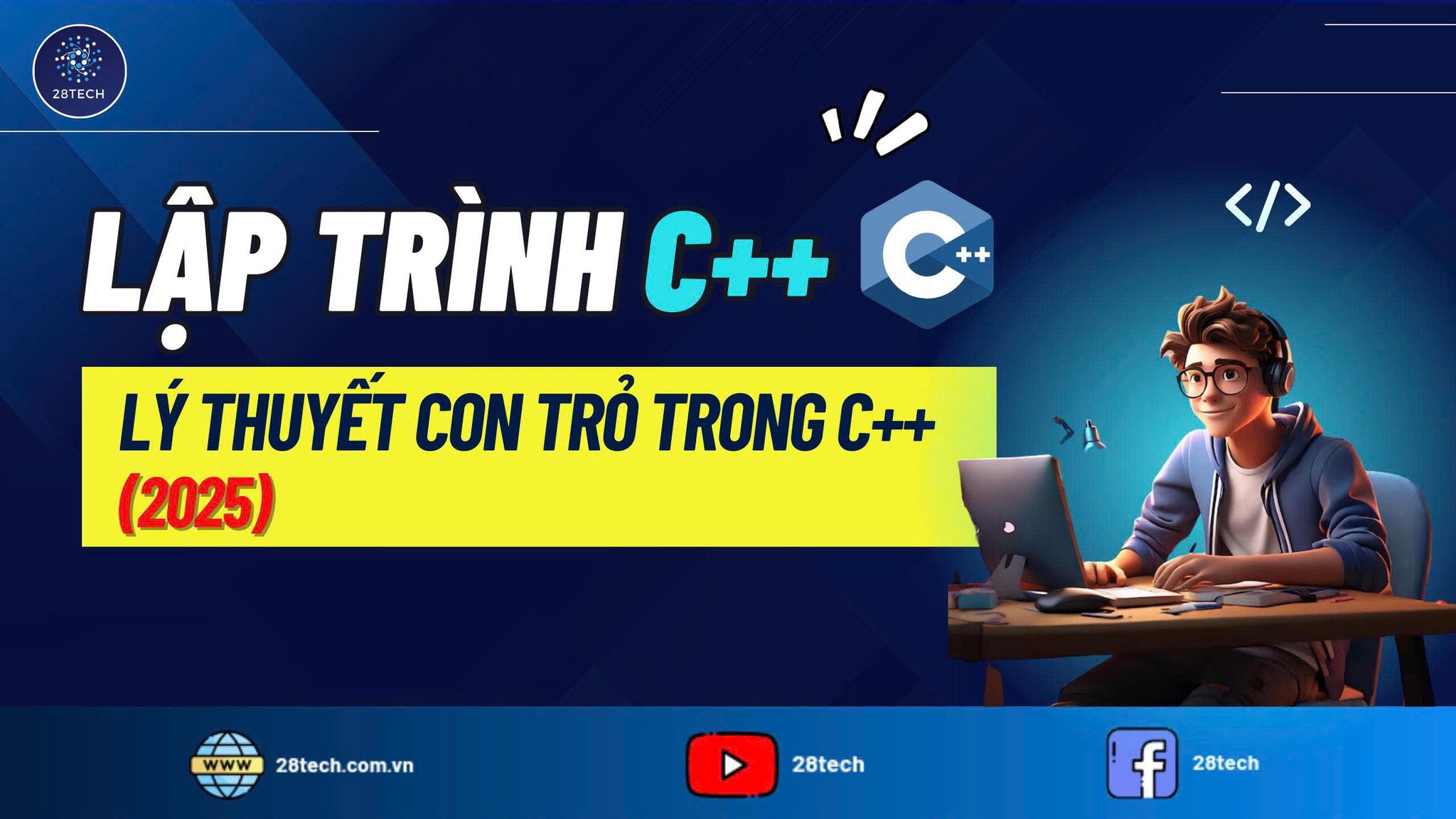 Lý thuyết Con trỏ trong C++ | Mỗi quan hệ giữa con trỏ và mảng 1 chiều ...