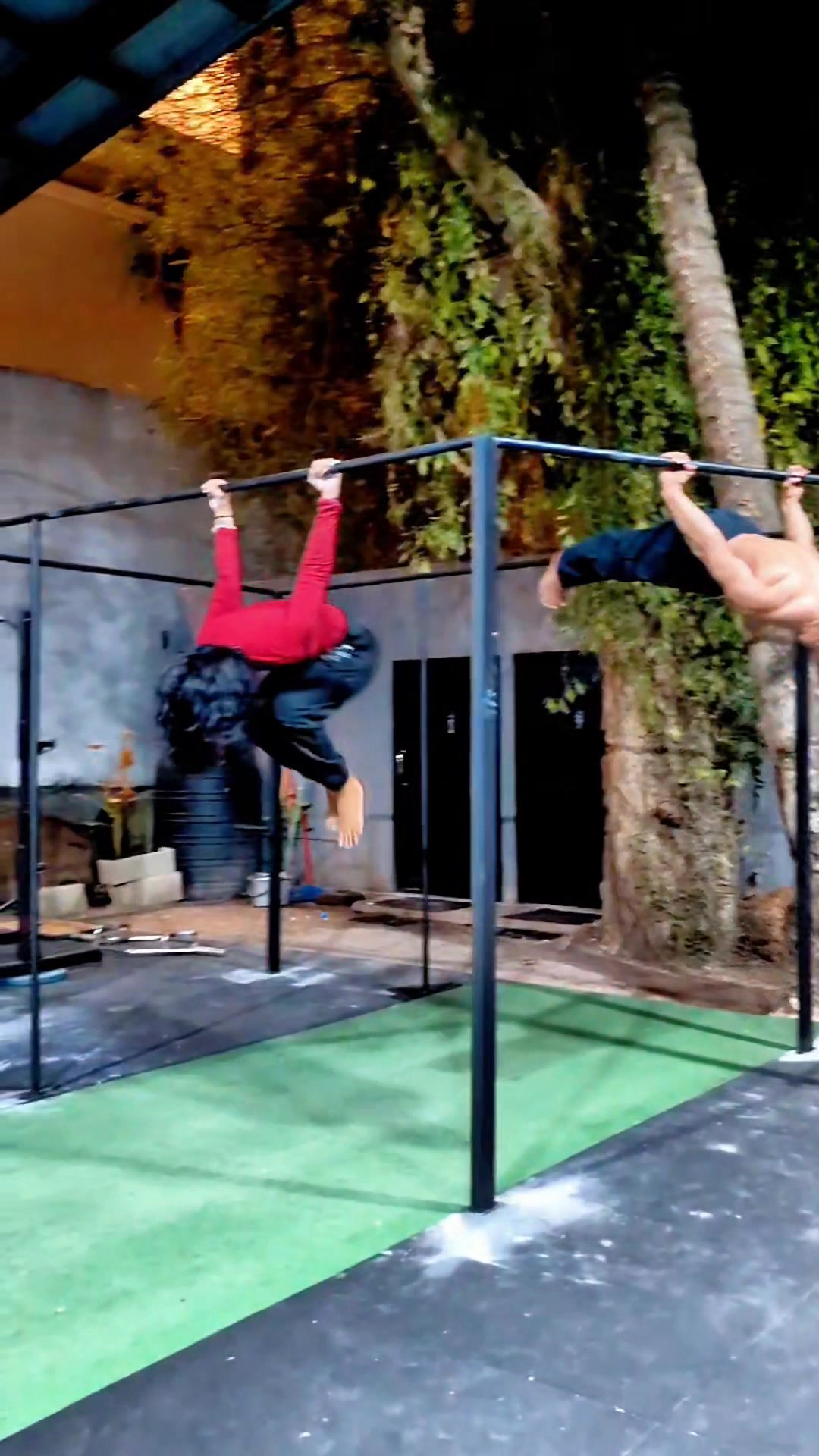 The bars are up. The space is bigger. The energy is DIFFERENT. Myrus ...