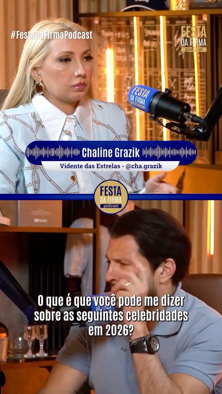 PREVISÕES PARA O VINI JR! 👀 Chaline contou o que enxerga pro futuro do ...