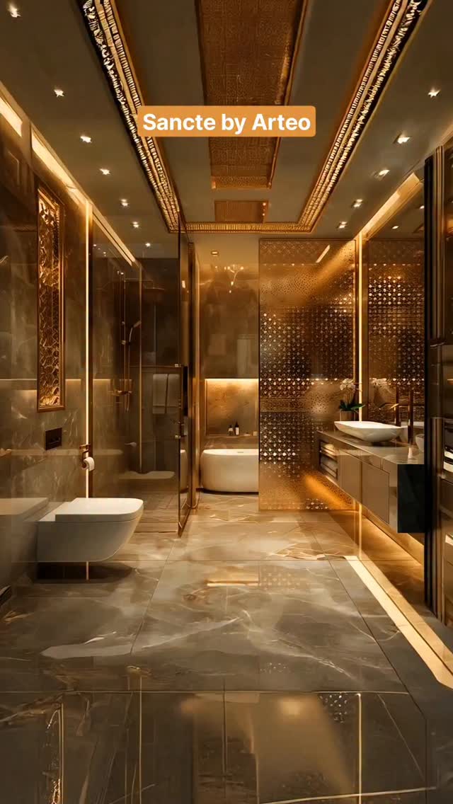 Breathtaking bathroom by @spandanapb Where Serenity Meets Splendor ...