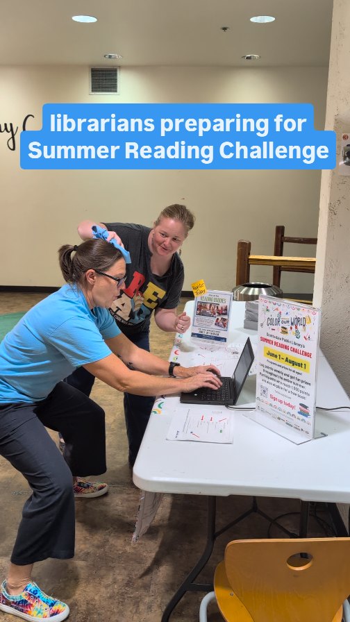 The Summer Reading Challenge is kind of a big deal for us 😎📕📘📗 Sign up ...