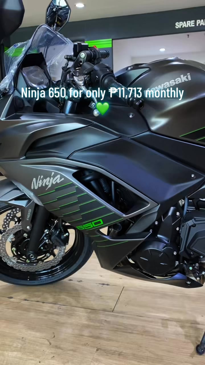 106,789 ALL IN DP‼️ NOW AVAILABLE ‼️ APPLY NOW✓ Ninja 500std