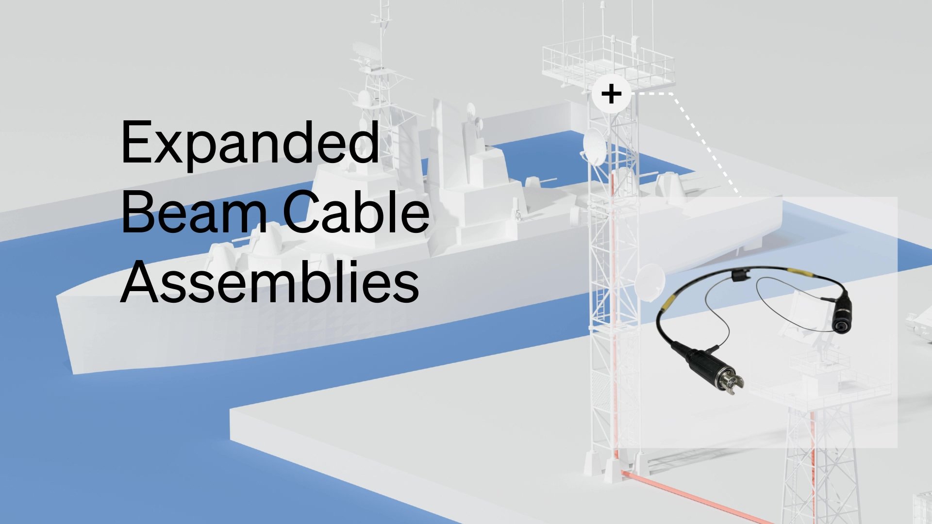 Traditional fiber optic connectors use physical contact between two ...