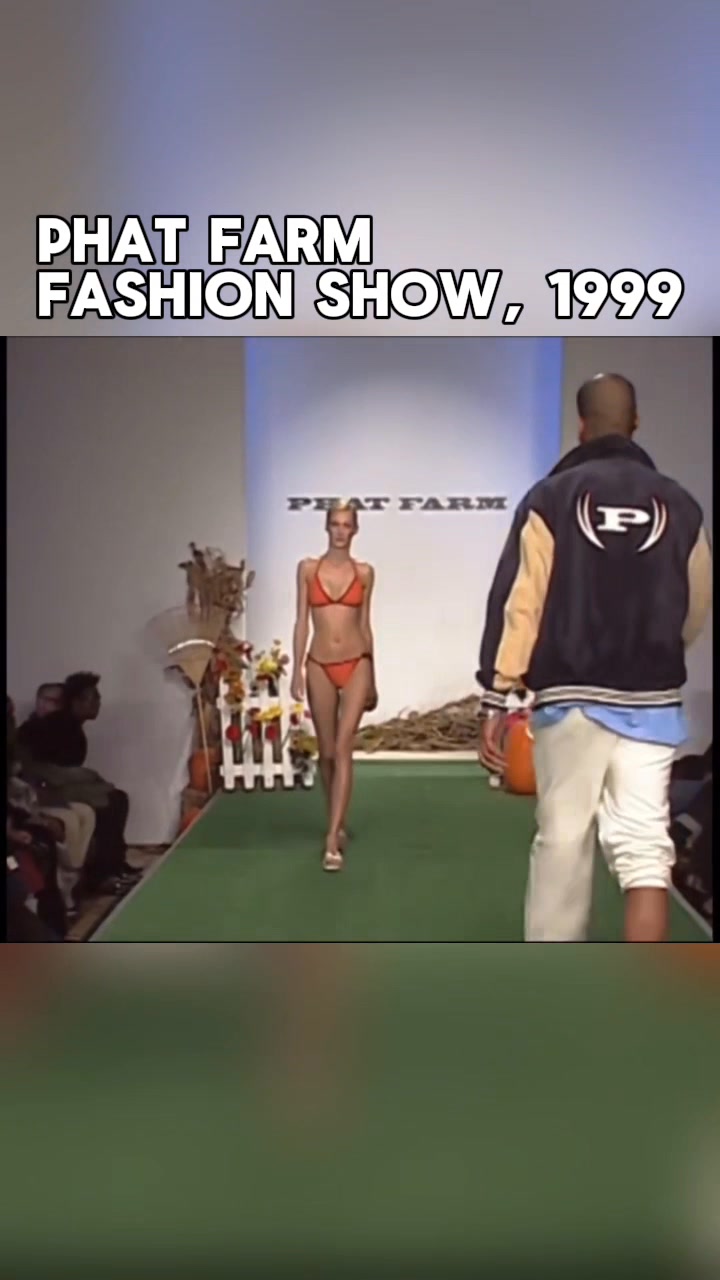 Throwback to '99! When Phat Farm ruled the runway and hip-hop