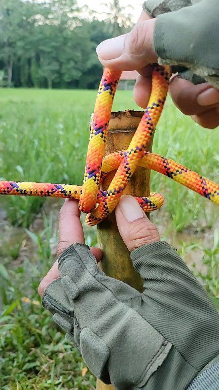 simple trick #knot #rope #a #diy #outdoor #tutorial #viral | Casper ...