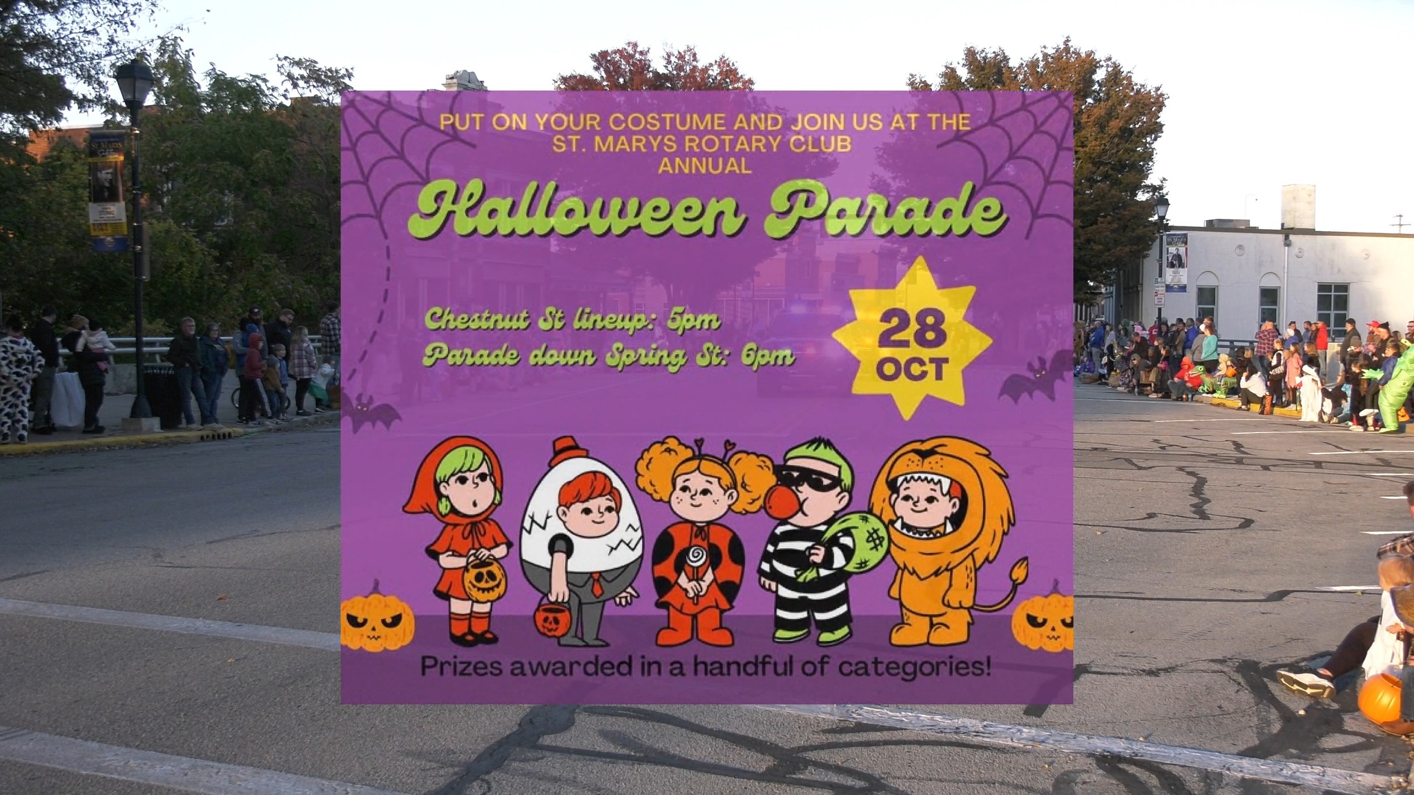 St. Marys Rotary Halloween Parade 2025 | Rider Nation Station | Facebook
