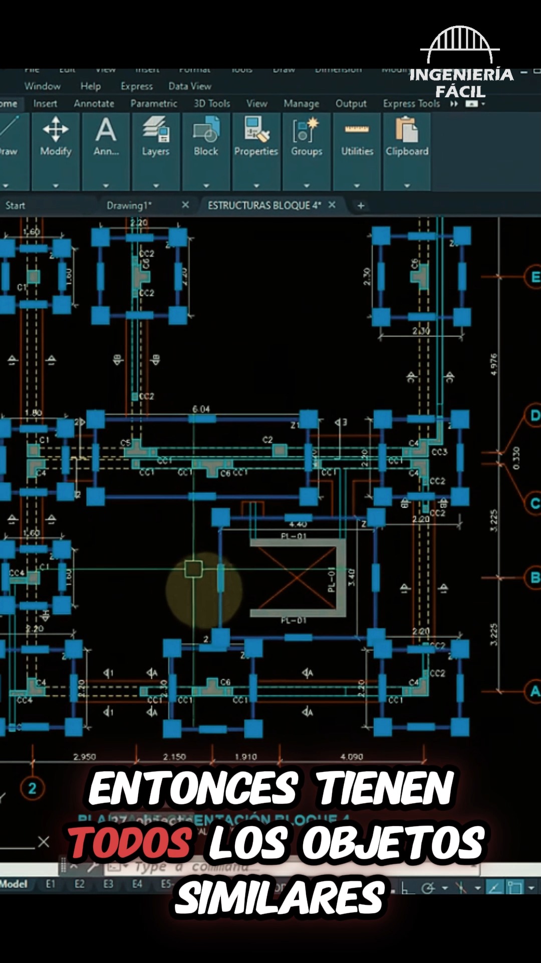 SELECCIÓN RÁPIDA DE OBJETOS EN AUTOCAD (SS) #LuisCardenas #arquitectura ...