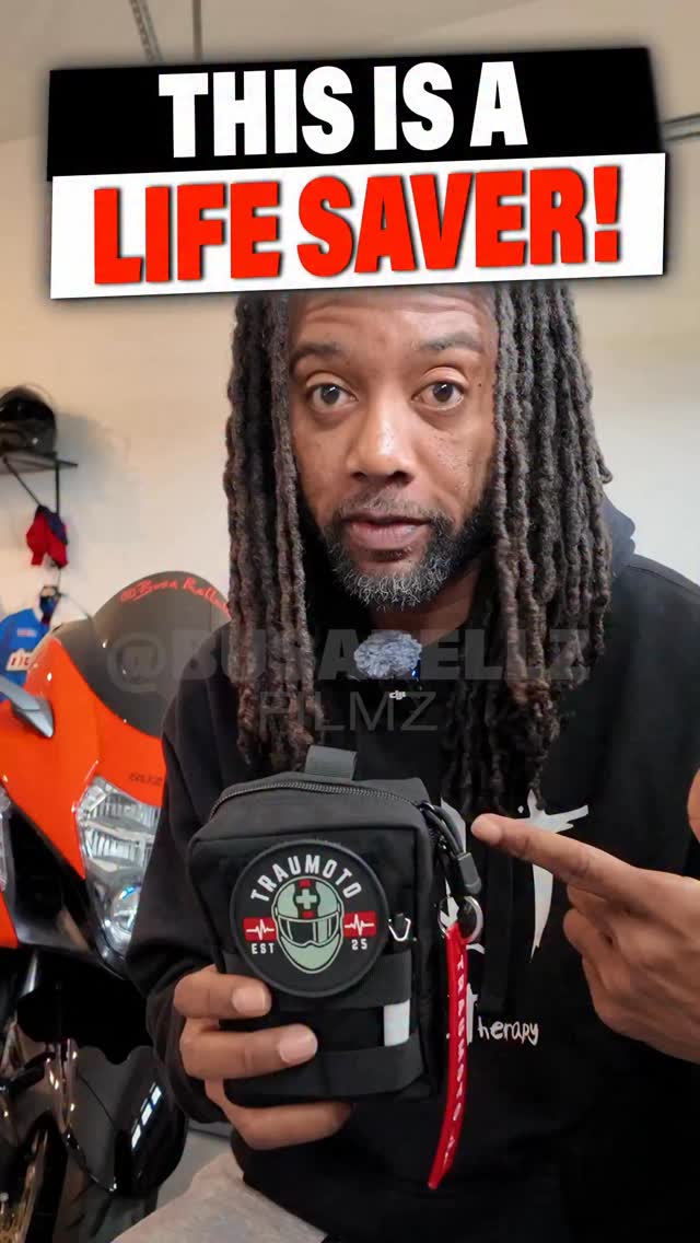 This is the best life saving kit for motorcycle riders. There’s no ...