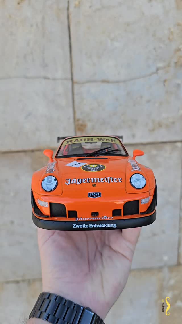 scalemodelmonday Molded in 1/24 scale, our new Porsche 962C