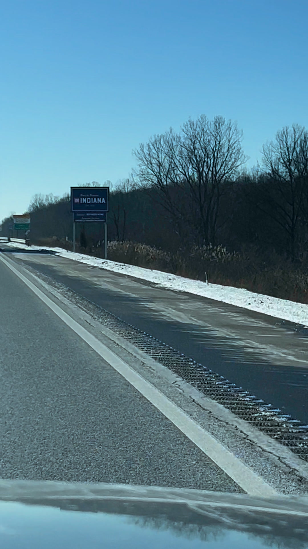 Michigan / Indiana State Line #michigan #indiana #travel #roadtrip # ...