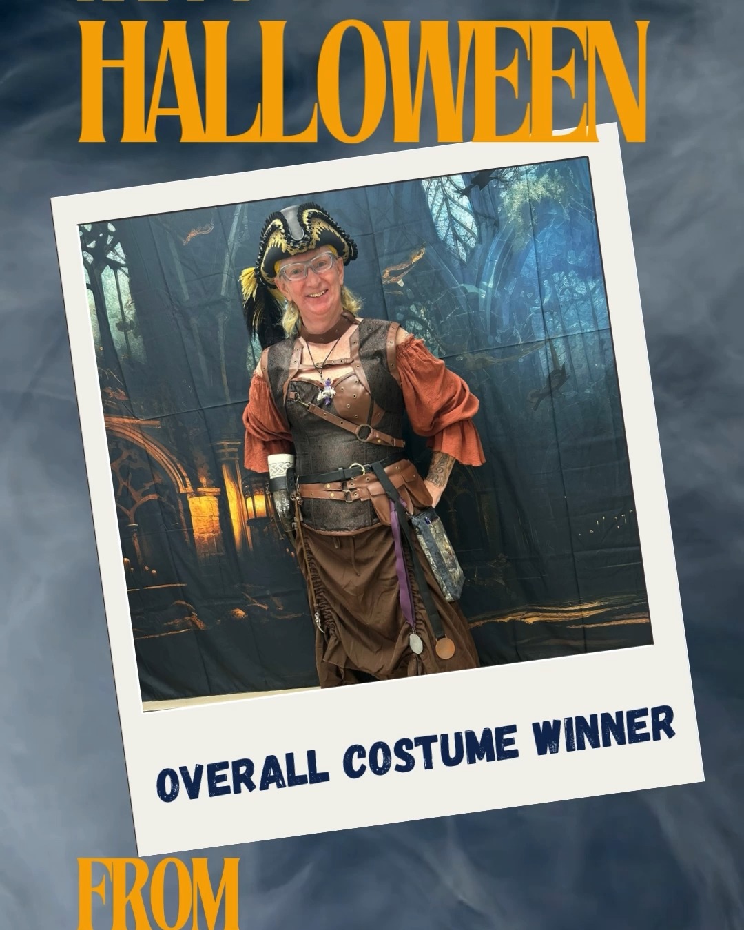 Just creepin' it real over here! Congratulations to those who won ...
