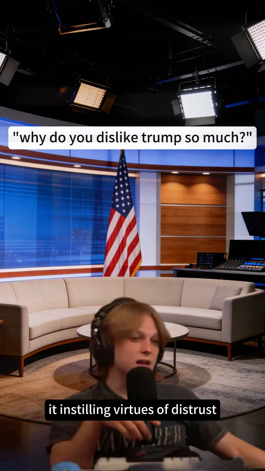 '' who do you dislike trump so much?'' #deanwithers #thedeanwithersshow ...