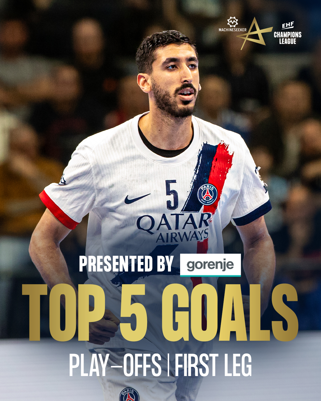 𝗧𝗢𝗣 𝟱 𝗚𝗢𝗔𝗟𝗦 | 𝗣𝗹𝗮𝘆-𝗼𝗳𝗳𝘀 𝟭𝘀𝘁 𝗟𝗲𝗴 🔥 #ehfcl powered by Gorenje! Yahia Omar ...