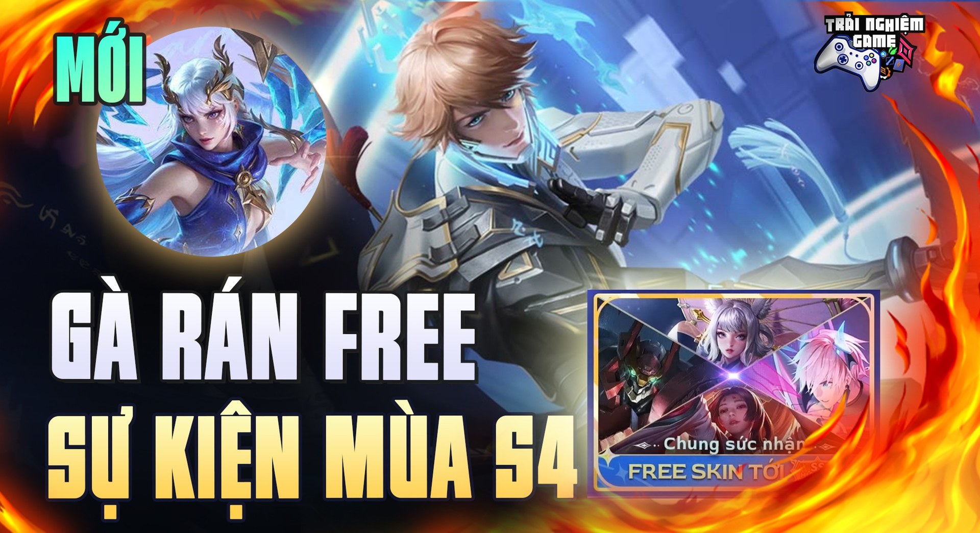 Gà Rán Free Toàn Server: 8 Skin + Tướng Mới + Quà Collab Bí Ẩn! | Trải ...