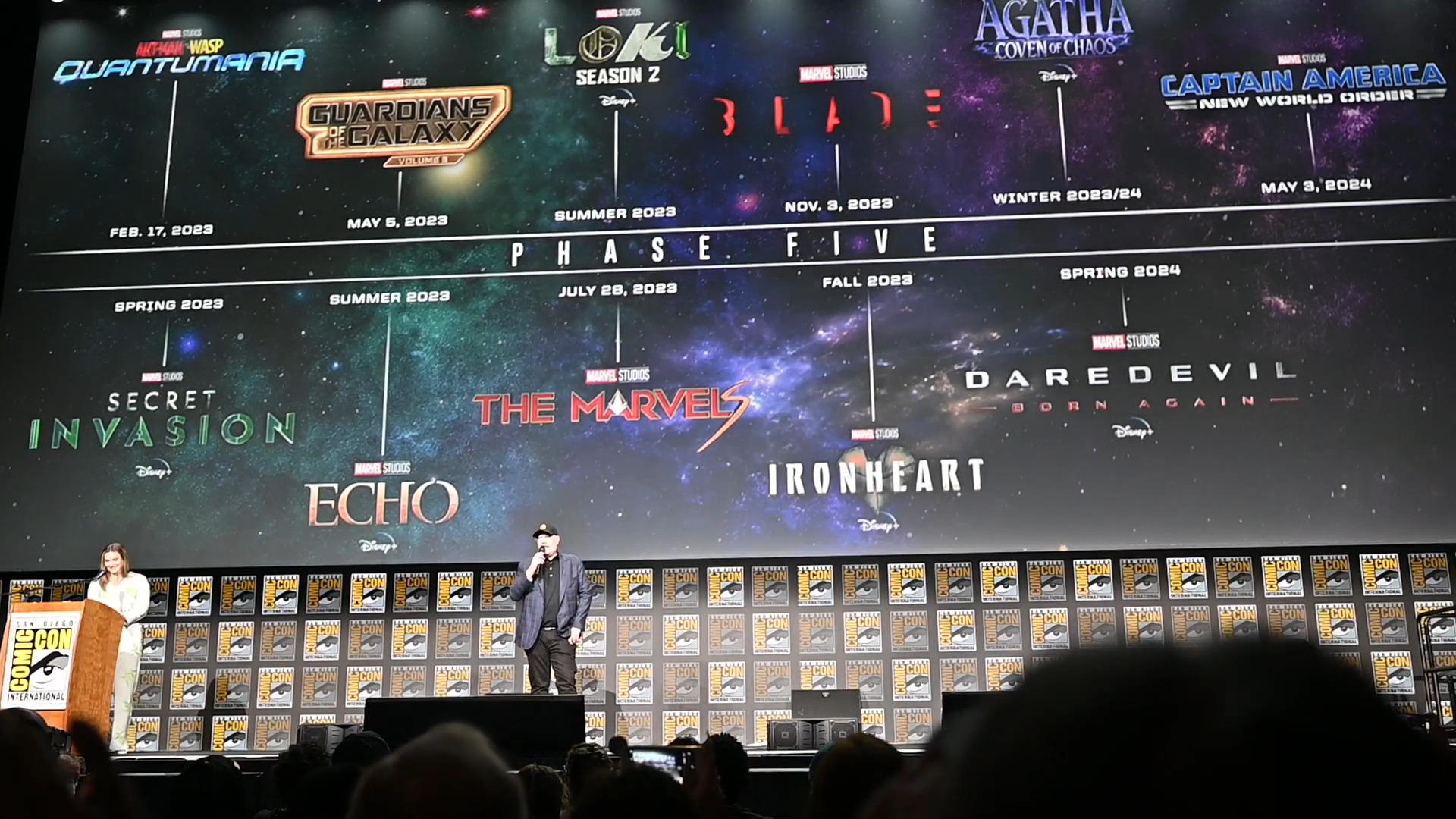 Here is the full Marvel Studios panel in Hall H at San Diego Comic Con ...