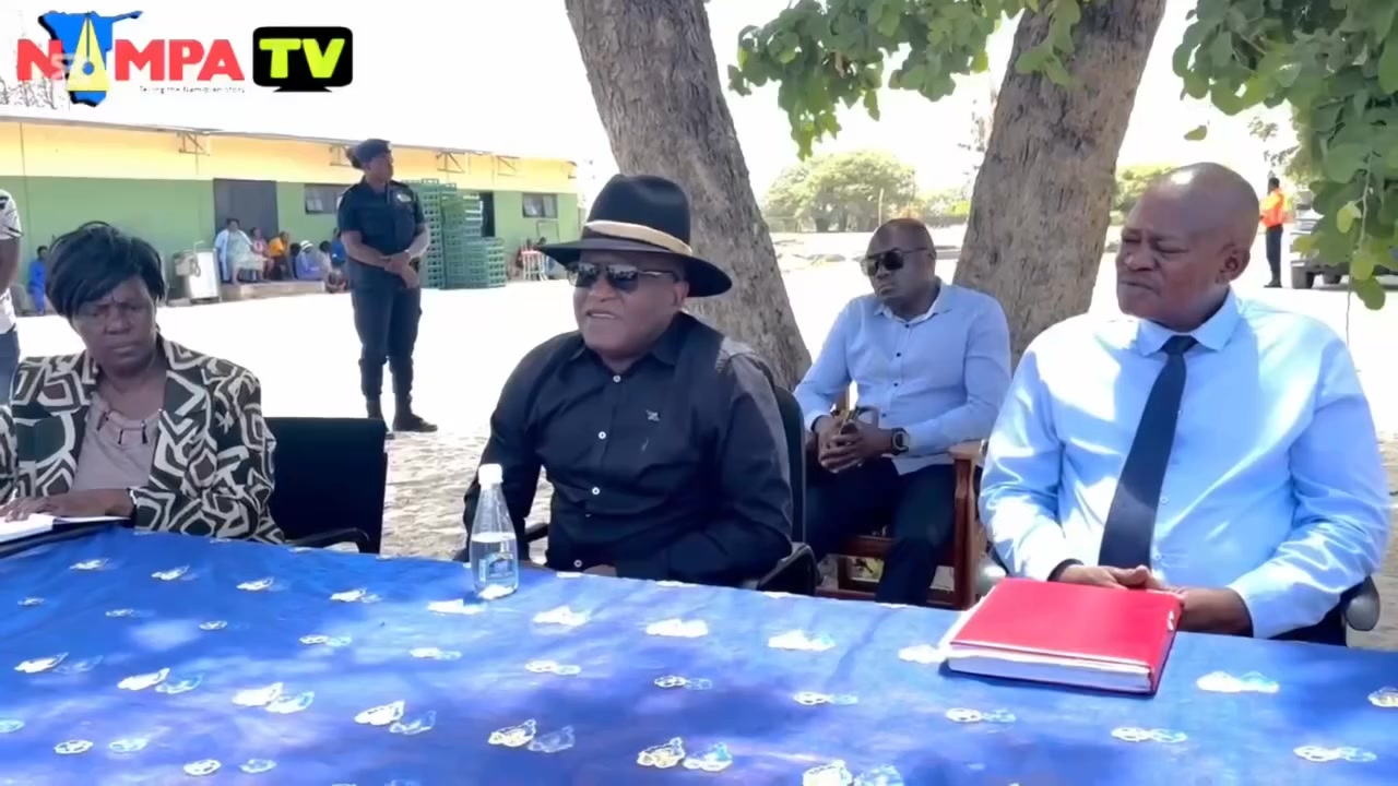 PLEDGE … After touring and assessing Ndiyona Combined School, where a ...