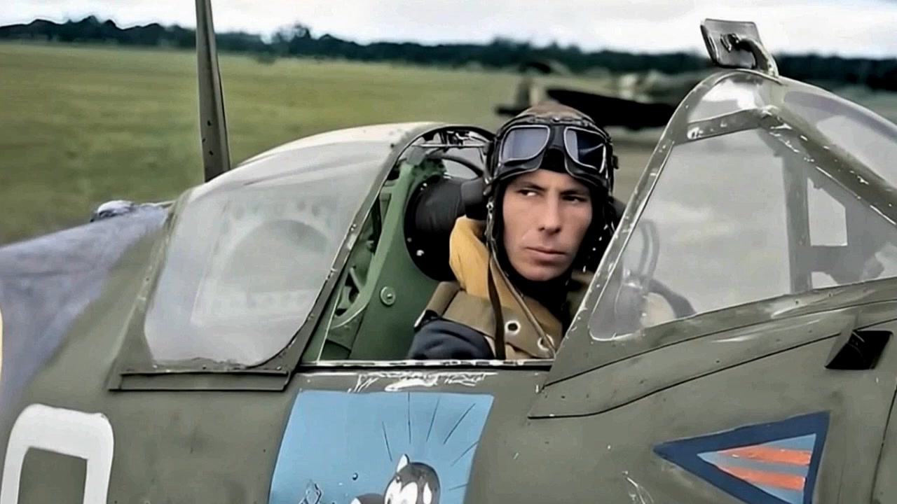 Ian Gleed seen here at RAF Ibsley, New Forest. Gleed was a legend to ...