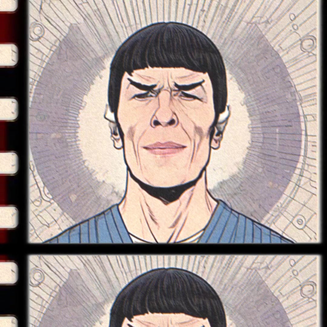 Learn to say cheese...🖖😁 . . . #startrek #sttos #spock #llap #mrspock # ...