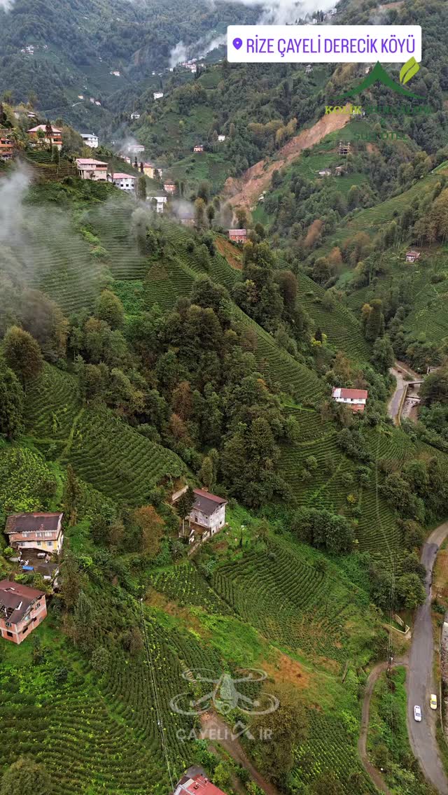 Cayeli büyükköy derecik köyü... #çayeli #drone #53 #rize # ...