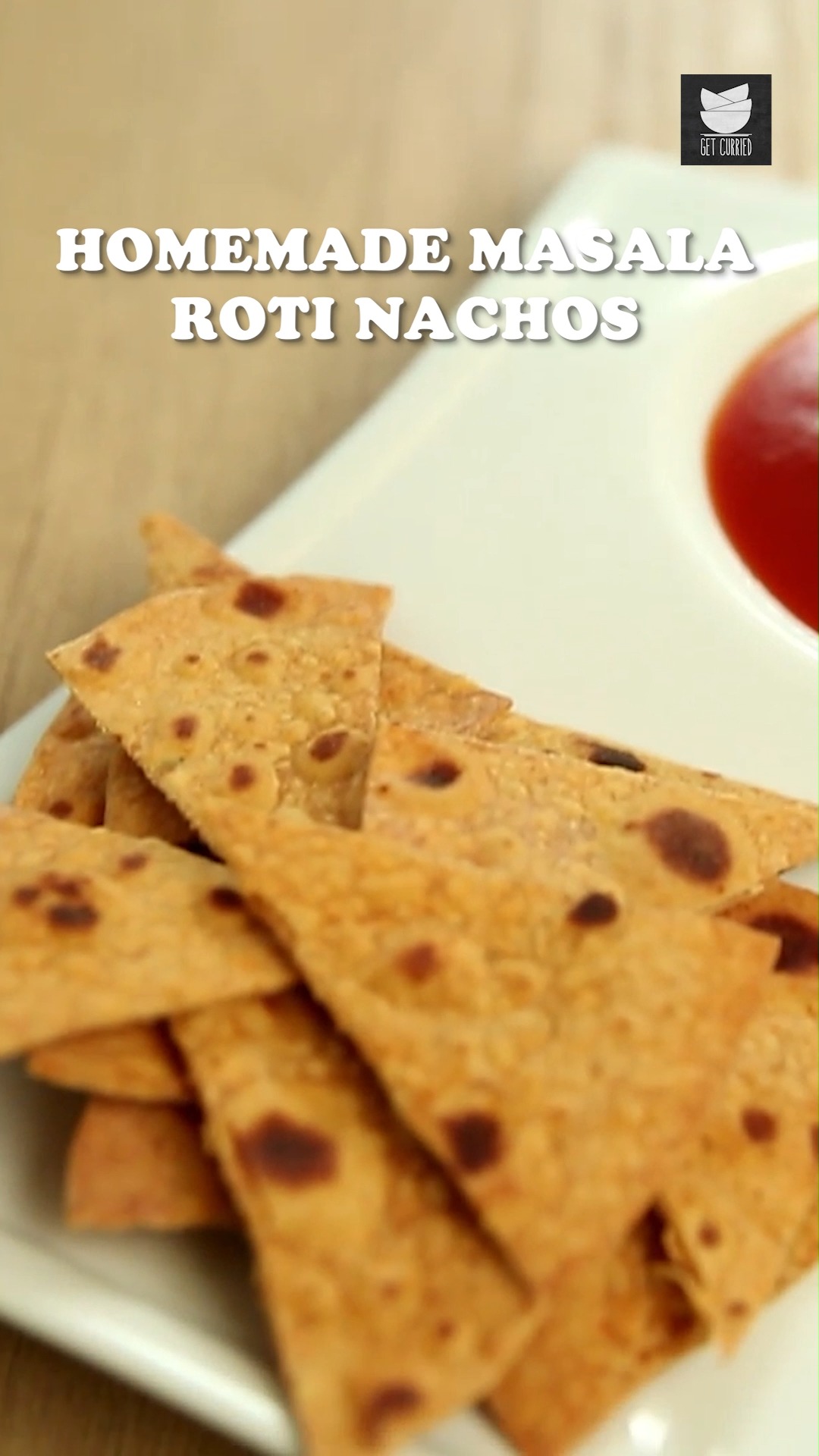 Try these Homemade Masala Roti Nachos — crispy, spicy, and totally ...