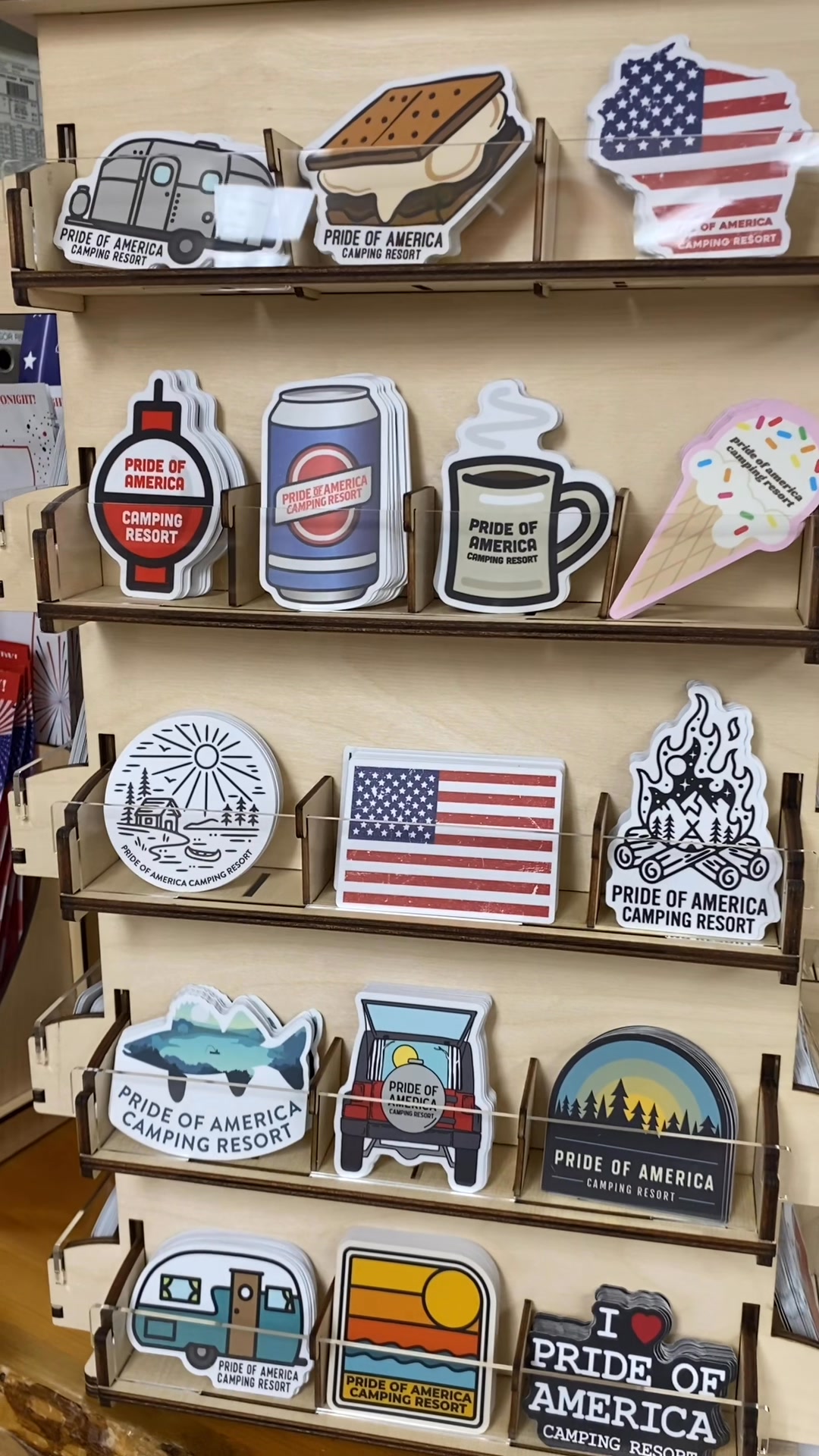 Check out the new display of stickers for this year!! | Pride of ...