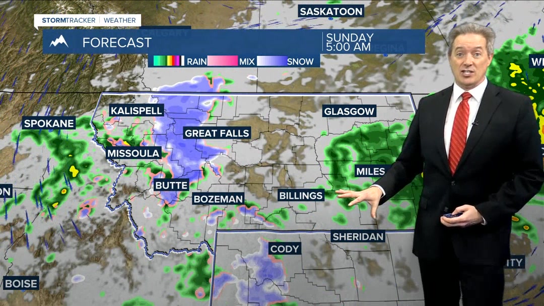 A ridge of high pressure kept the weather in Montana and Wyoming fairly ...