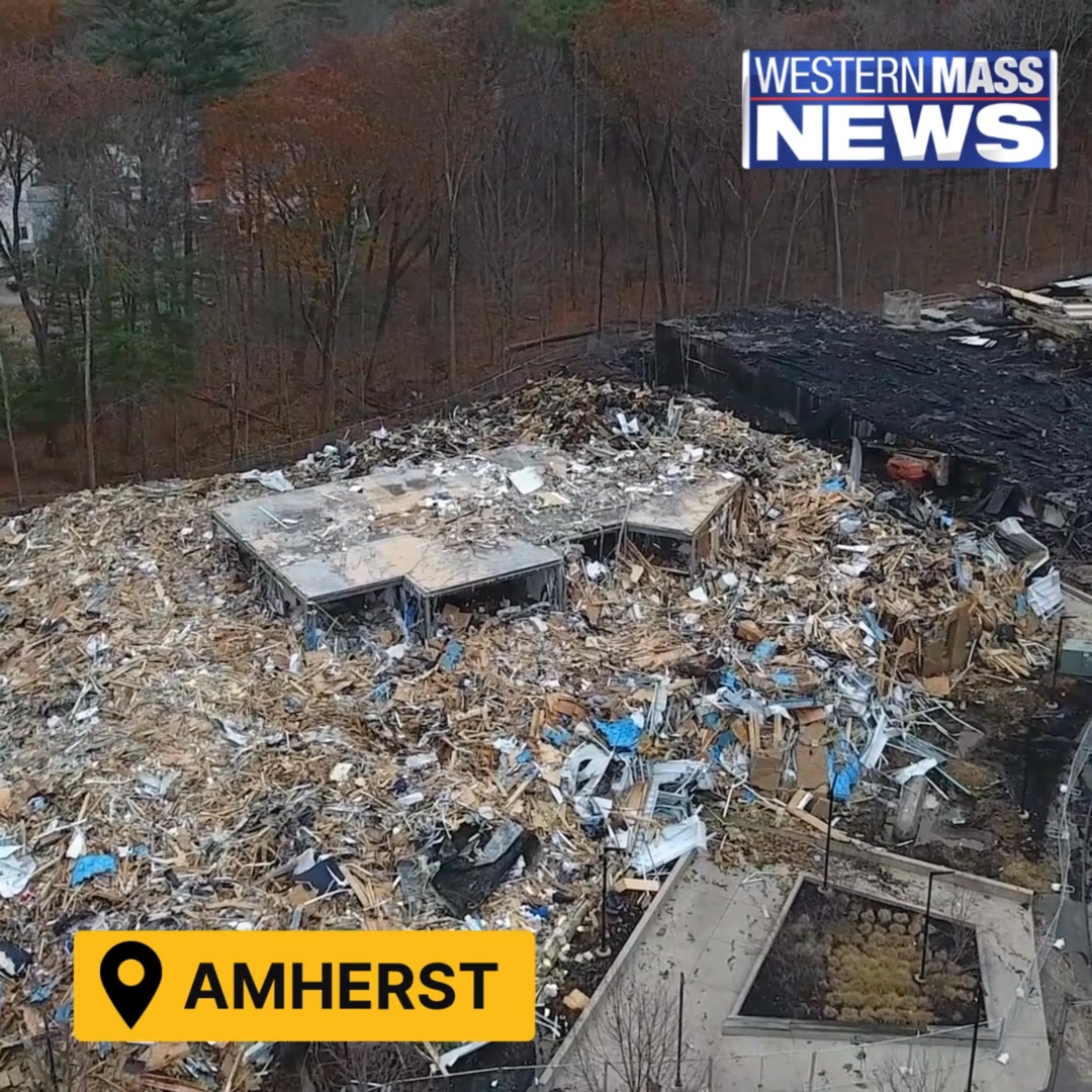 NEW VIDEO: Aerial views from the Western Mass News SkyDrone show the ...