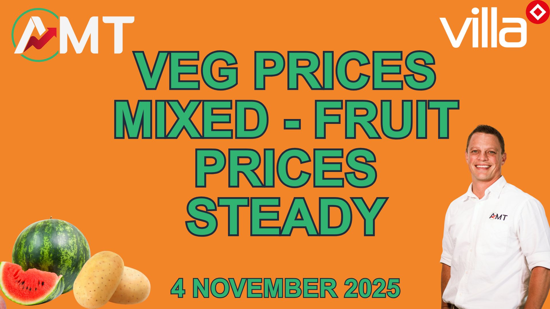 Veg Prices Mixed, Fruit Prices Steady | 4 Nov 2025 Fresh Produce Report ...